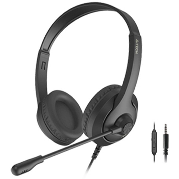 Гарнитура A4Tech FH100i Stone Black