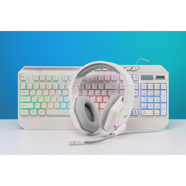 Наушники 2E Gaming HG315 RGB USB 7.1 White (2E-HG315WT-7.1)