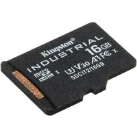 Карта пам`ятi MicroSDHC 16GB UHS-I/U3 Class 10 Kingston Industrial + SD-adapter (SDCIT2/16GB)