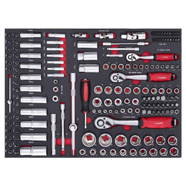 Візок для майстерні з інструментами TAGRED TA216, 306 ел