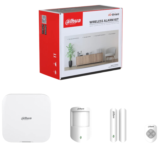 Комплект беспроводной сигнализации Dahua DHI-ART-ARC3800H-03-FW2(868)