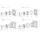 IP виклична панель Hikvision DS-KD8003-IME1(B)/Flush/Europe BV