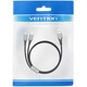 Кабель USB 2.0 AM - 2хType-C M, 1.0 м Y-Splitter Charging Cable 2.4А 480Mbps Aluminum Alloy Vention