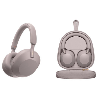 Навушники Over-ear Sony WH-1000XM5 BT 5.2, ANC, Hi-Res, AAC, LDAC, Wireless, Mic, Рожевий