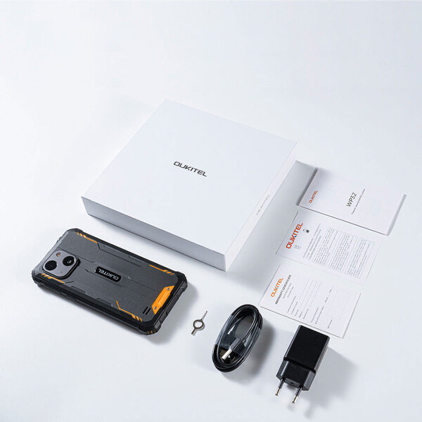 Смартфон Oukitel WP32 5.93 HD+ /4GB/128GB/ T606 / 6300mAh / IP68 / 20+5Мп Orange