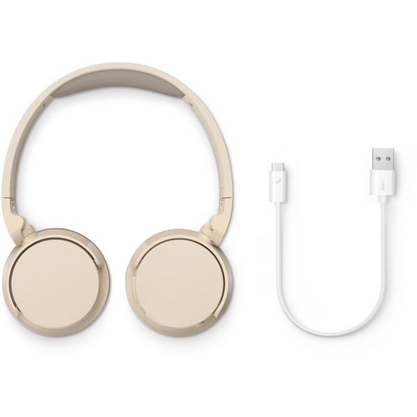 Навушники Philips TAH3209 On-ear Wireless Mic Beige (TAH3209BG/00)