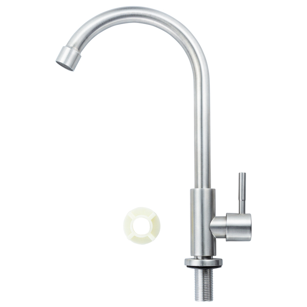 Змішувач KT 1/2 монокран на гайці SS AQUATICA KT-1G170P (9722601)