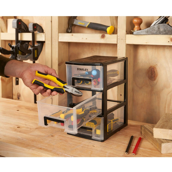 Органайзер вертикальний з трьома висувними відділеннями STANLEY STST40711-1