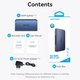 Сплітер HDMI  Blue Aluminum Alloy Vention AKEL0-EU