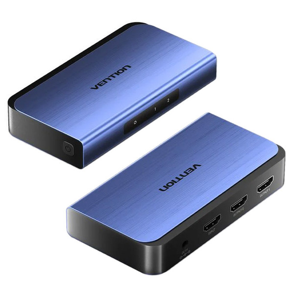 Сплітер HDMI  Blue Aluminum Alloy Vention AKEL0-EU
