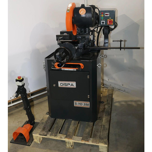 Полуавтоматическая дисковая пила с двойным пневмозажимом Dispa Makina S-YD 350