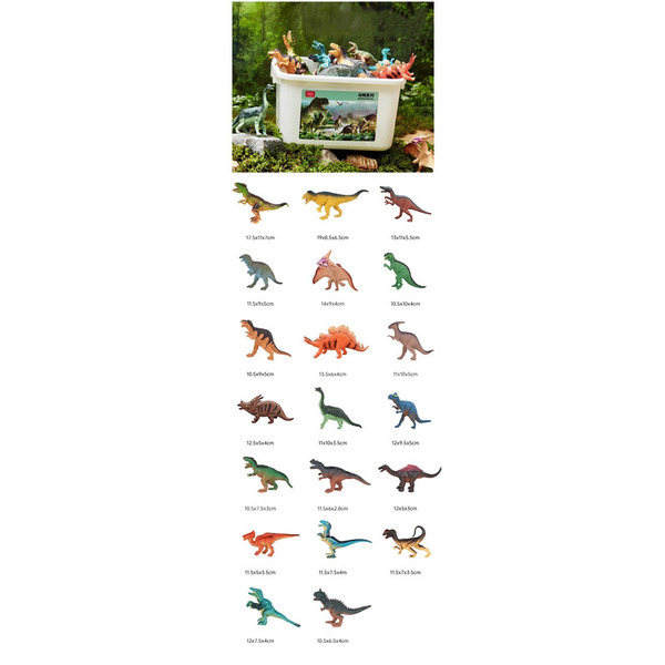 Набір фігурок динозаврів Beiens Юрійський період (20 елементів) (30852)