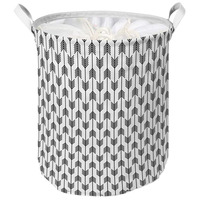 Корзина IDEA HOME LY-04 круг. ткан. з/кр Arrows 40х50 см (LY-04 круг. ткан. з/кр Arrows)