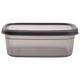 Контейнер пл. VIOLET HOUSE 0490 Transparent Black прям. 0.7 л (0490 Transparent Black прям. 0.7 л)