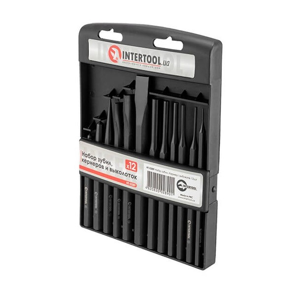 Набір зубил INTERTOOL HT-0289