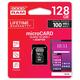 Карта памяти Memory card microSDXC 128Gb GoodRAM (class 10 UHS I U1) Retail + adapter