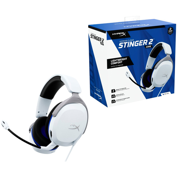 Навушники HyperX Cloud Stinger 2 для PS5/PS4 White (6H9B5AA)