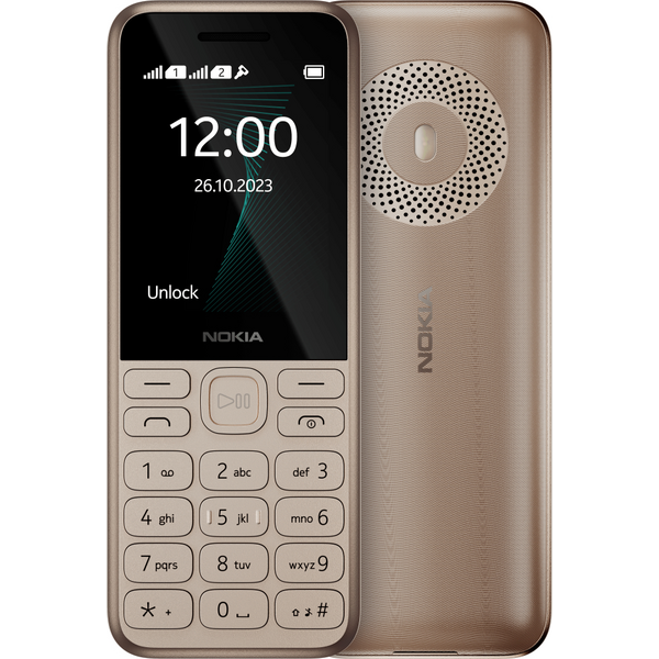 Мобільний телефон Nokia 130 Dual SIM (TA-1576) Light Gold