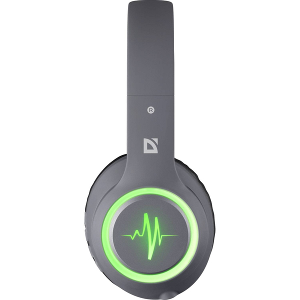 Навушники DEFENDER (63571)FreeMotion B571 Bluetooth LED, сірий