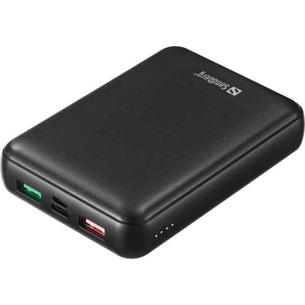Зовнішній акумулятор (Power Bank) Sandberg Зовнішній акумулятор (Power Bank) 15000mAh PD 45W Black (420-66)