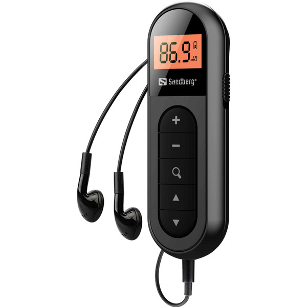 Радіоприймач Sandberg FM кишеньковий (Rechargeable) з навушниками (421-01)