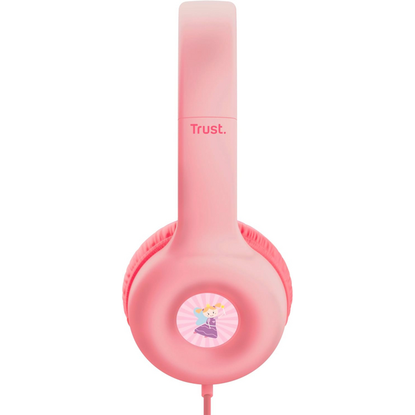 Навушники Trust Nouna Kids Headphones Mic Pink (25277_TRUST)