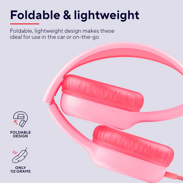 Навушники Trust Nouna Kids Headphones Mic Pink (25277_TRUST)