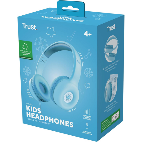 Навушники Trust Nouna Kids Headphones Mic Blue (25278_TRUST)
