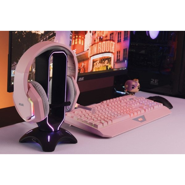 Навушники 2E Gaming HG315 RGB USB 7.1 Pink (2E-HG315PK-7.1)