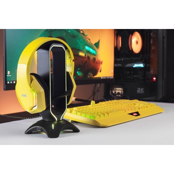 Навушники 2E Gaming HG315 RGB USB 7.1 Yellow (2E-HG315YW-7.1)