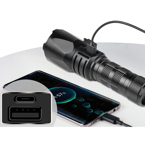 Ліхтар Sandberg Survivor Torch Powerbank XHP160LED 420-89