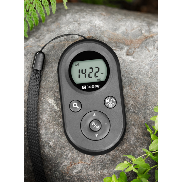 Радіоприймач Sandberg FM/AM кишеньковий (Rechargeable) з навушниками (421-02)