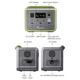 Зарядна станція FOSSIBOT F800 800Вт (512Вт/г) LiFePO4, UPS, MPPT, USB-C PD100 Вт