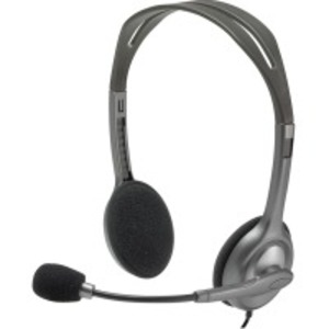 Навушники LOGITECH Гарнитура Stereo Headset H110 (сріблястий)