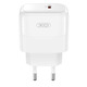 Мережева зарядка XO L136 - 20W PD Single port USB-C (Білий)