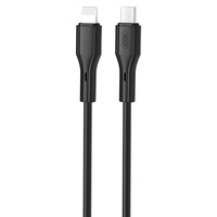КабельXO NBQ231A Rock Series Type-C to Lightning - 27W - 1m (Чорний)