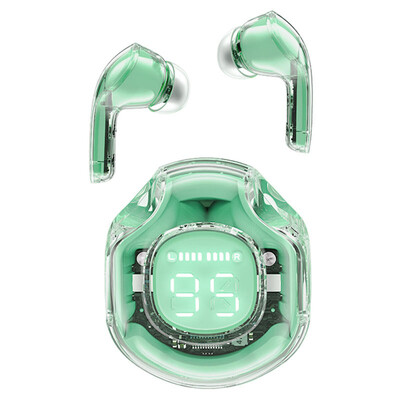 Навушники Acefast T8 Crystal Mint Green