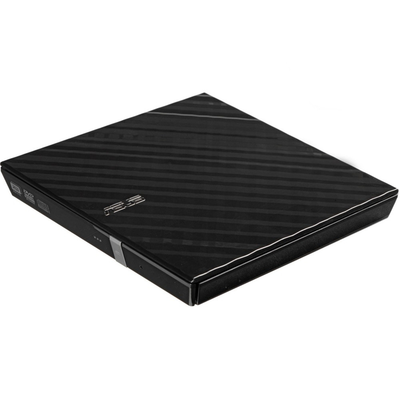 Оптичний привід ASUS DVD-R/RW SLIM зовнішній USB 2.0 SDRW-08D2S-ULITE/BLACK/ASUS (SDRW-08D2S-ULITE/BLACK/ASUS)
