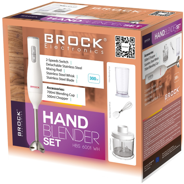 Блендер BROCK (HBS 6001 WH)