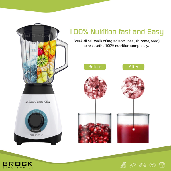 Блендер BROCK (BL 1501 WH)