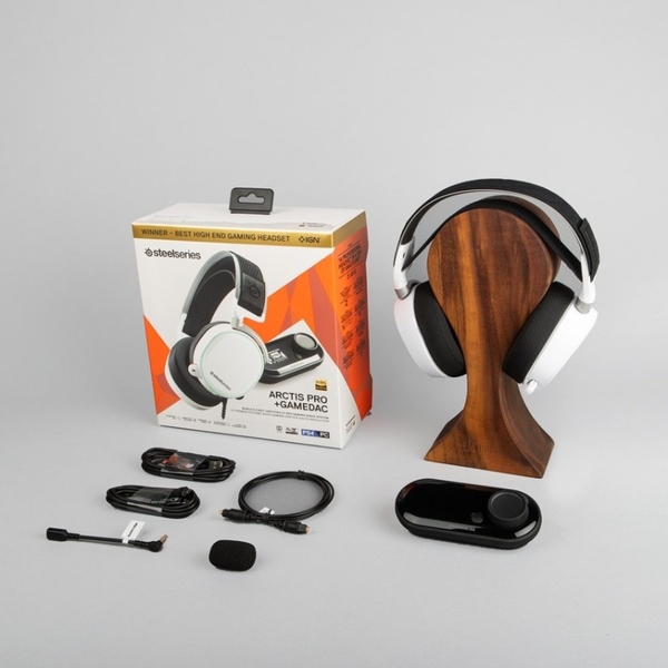 Навушники SteelSeries Arctis Pro + GameDAC White PC/PS/MAC