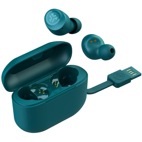 Наушники JLab Go Air Pop TWS Teal (IEUEBGAIRPOPRTEL124)
