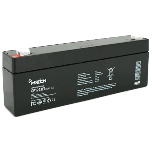 Акумуляторна батарея MERLION GP1223F1 12 V 2,3Ah 99-00022164