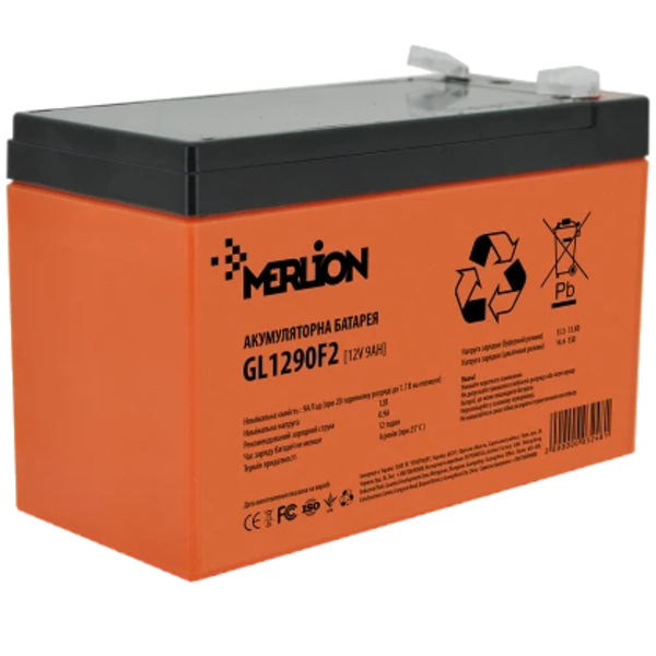Акумуляторна батарея MERLION GL1290F2 12V 9 Ah 99-00022163