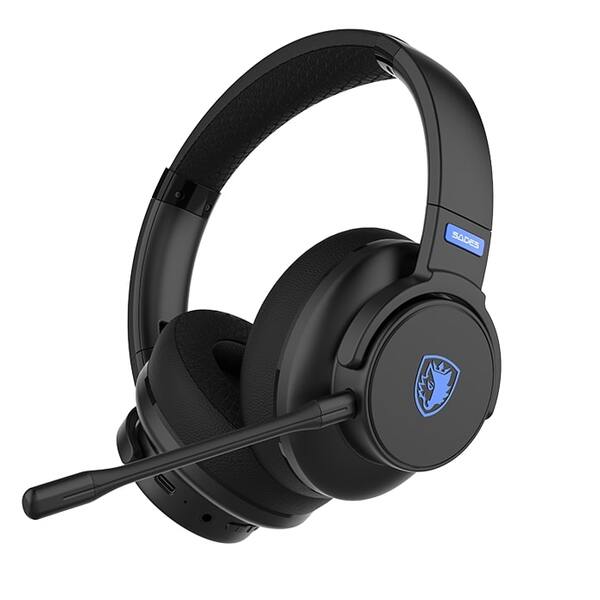 Навушники Sades SA-202 Runner Black/Blue (sa202bkb)