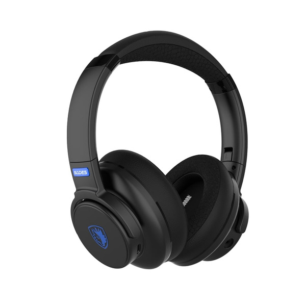 Навушники Sades SA-202 Runner Black/Blue (sa202bkb)