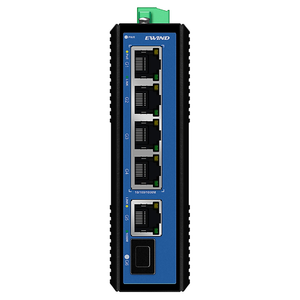 Комутатор 6 портів некерований Ewind EW-PIS1806F-4GE PoE