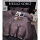Комплект SOHO Комплект пост.білизни Євро Boutique 200*230 Сircle Plum