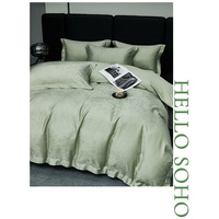 Комплект SOHO Комплект пост.білизни Євро Boutique 200*230 Flowers Olive