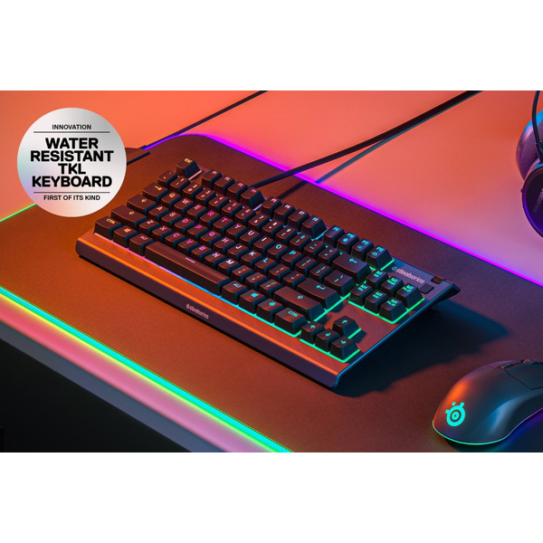 Клавiатура SteelSeries Apex TKL USB (64831)